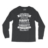 Super Cool Nanny Of A Freaking Awesome Granddaughter Long Sleeve Shirts