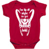 'i'm up all night to get loki' thor  avengers tom hiddleston funny Baby Bodysuit