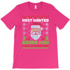 most wanted beard man this christmas T-Shirt