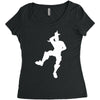 fortnite take the L Women's Triblend Scoop T-shirt