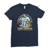 worm of grooviness Ladies Fitted T-Shirt