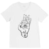 hand V-Neck Tee