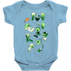 lawn of the dead Baby Onesie