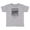 dreaming about pumpkin spice hayrides footbal falling leaves family ti Toddler T-shirt