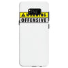 warning offensive mens funny Samsung Galaxy S8