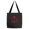 back i'll be Tote Bags
