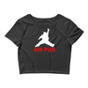 air pun big pun logo Crop Top