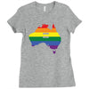Lgbt Equality Australia Ladies Fitted T-Shirt