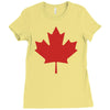 canada international baseball Ladies Fitted T-Shirt