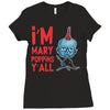 yondu mary poppins Ladies Fitted T-Shirt
