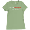team joshua Ladies Fitted T-Shirt