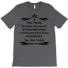 Dear Daddy, Thanks for Being my Dad Baby Boy Letter to Father T-Shirt