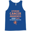 i wear peach for some special to me Tank Top