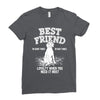 Best Friend  Beagle Ladies Fitted T-Shirt