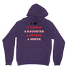 i Am A Woman A Daughter A Mother A Sister Unisex Hoodie