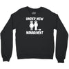under new management stag night wedding mens Crewneck Sweatshirt