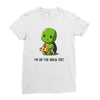 ninja diet Ladies Fitted T-Shirt