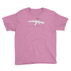 banksy style ak47 art   funny Youth Tee