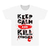Keep Calm And Kill Zombies All Over Men's T-shirt