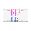 Both is Good License Plate