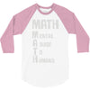 math mental abuse to humans 3/4 Sleeve Shirt