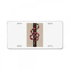 Gucci Pattern and Snake License Plate