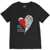 half of my heart is in heaven with my angel V-Neck Tee