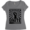 Procrastinators Unite Tomorrow Women's Triblend Scoop T-shirt