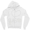 i love glasto (2) Zipper Hoodie
