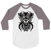 demon wolf 3/4 Sleeve Shirt