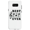 Best Dad Ever Funny Music Note Samsung Galaxy S8