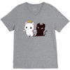 purr evil V-Neck Tee