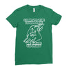 come to the dark side we have cookies funny Ladies Fitted T-Shirt