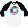 square in circle 3/4 Sleeve Shirt
