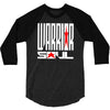 warrior soul logo 3/4 Sleeve Shirt