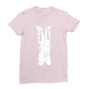disheveled tuxedo Ladies Fitted T-Shirt