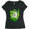 astronot Women's Triblend Scoop T-shirt