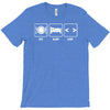 v1 eat sleep code T-Shirt