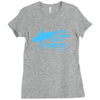 surf board surfer australia save a wave ride a surfer ocean Ladies Fitted T-Shirt