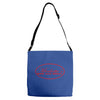 merlottes bar and grill t shirt true blood green Adjustable Strap Totes