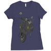 classic scooter Ladies Fitted T-Shirt