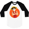 monkey d. luffy 3/4 Sleeve Shirt