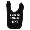 i need garage time Baby Bibs