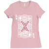 King of Hearts Ladies Fitted T-Shirt