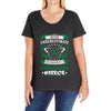 Never Underestimate The Strength Of A Liver Cancer Warrior Ladies Curvy T-Shirt