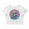 psycho cat Crop Top
