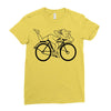 Albert Hofmann LSD Funny Retro Bicycle Day Ladies Fitted T-Shirt