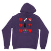 ls lesbian full heart Unisex Hoodie