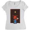 revo emag Women's Triblend Scoop T-shirt