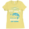 I'm A Fish-oholic On The Road To Recovery Ladies Fitted T-Shirt